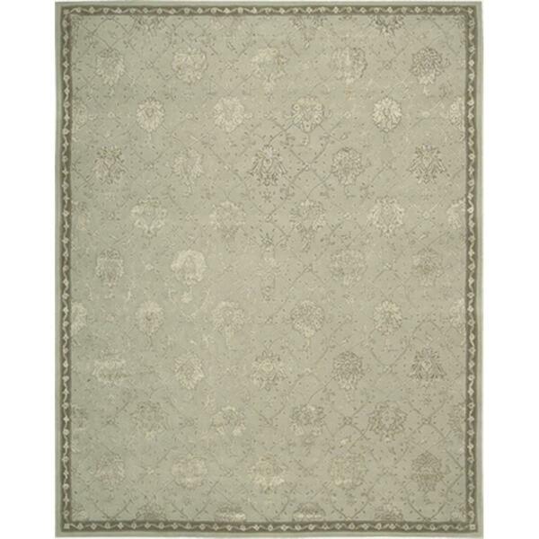 Nourison Regal Area Rug Collection Blue Cloud 5 Ft 6 In. X 8 Ft 6 In. Rectangle 99446055057